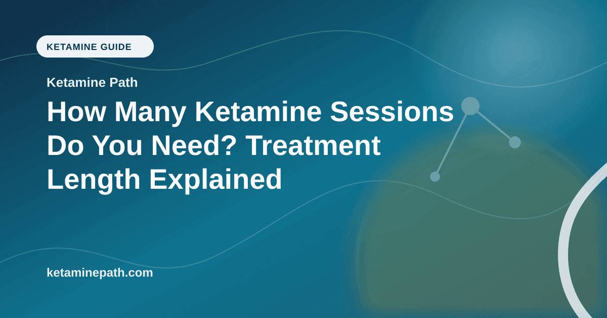 How Many Ketamine Sessions Do You Need? Treatment Length Explained article visual for Ketamine Path