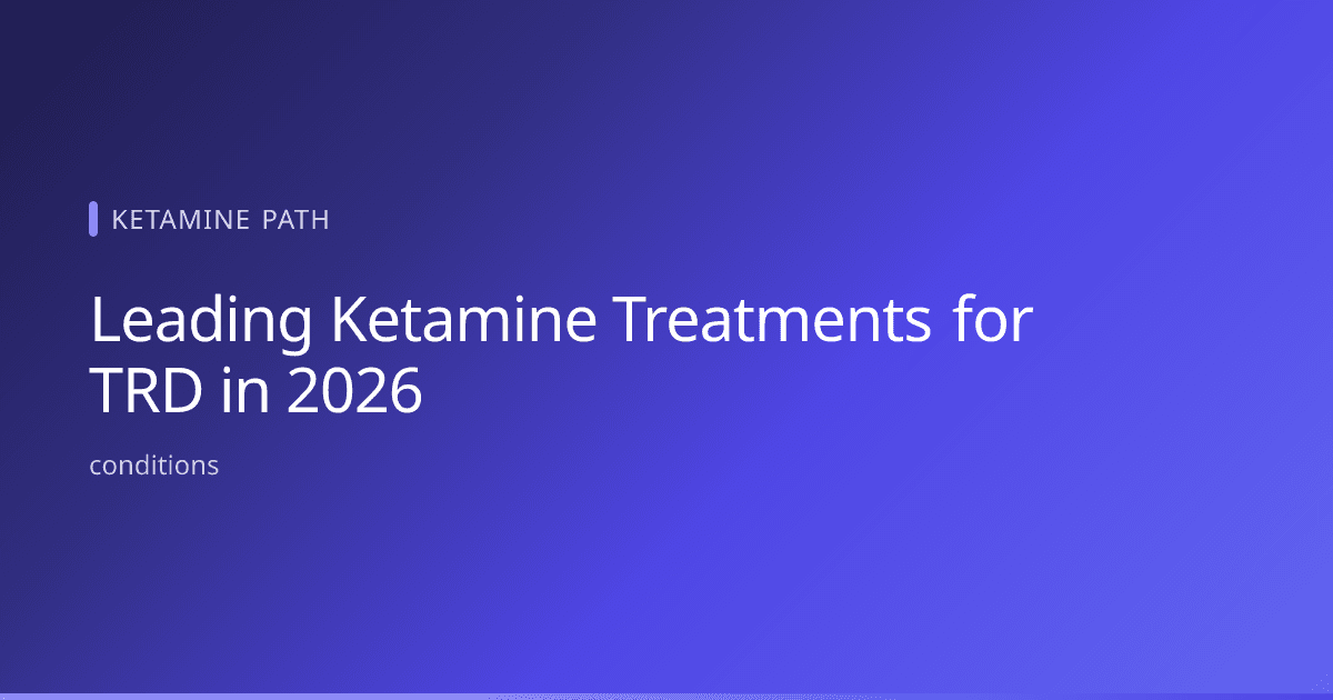 Clinician preparing leading ketamine treatments for treatment-resistant depression, including nasal spray and IV options