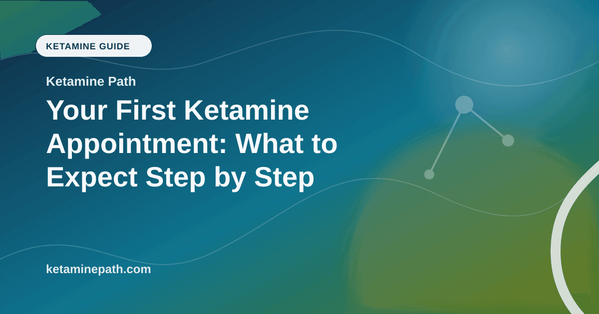Your First Ketamine Appointment: What to Expect Step by Step article visual for Ketamine Path